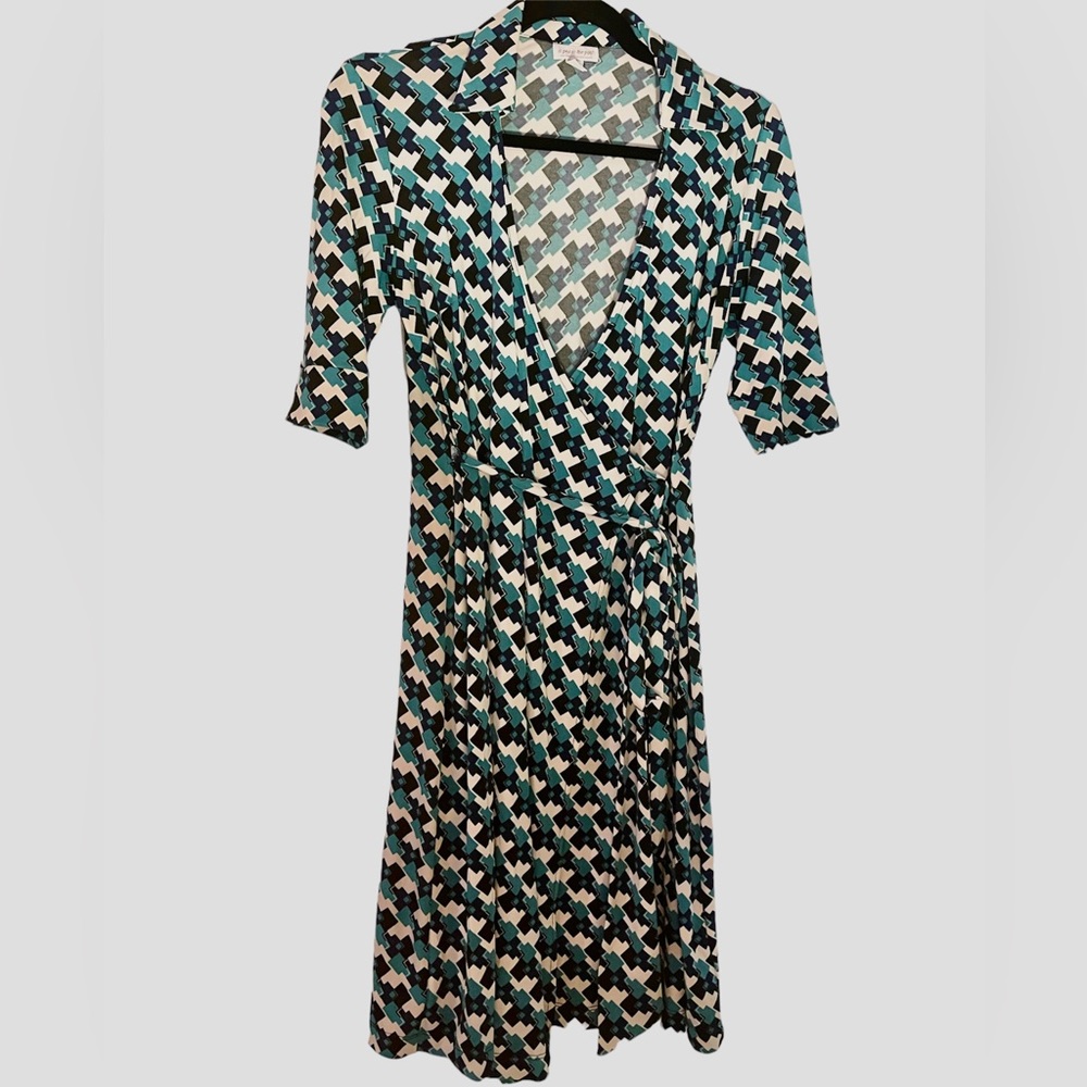 A Pea in the Pod Maternity Wrap Dress Size S